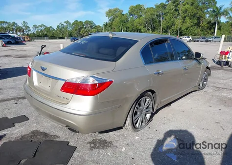 2011 Hyundai Genesis 4.6 from USA, damaged, VIN KMHGC4DF5BU139690